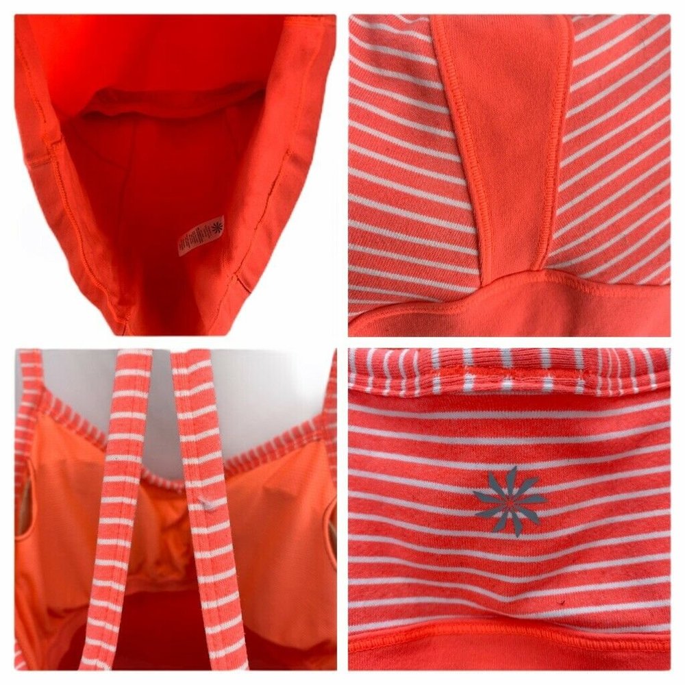 Athleta Fulfillment RB Tank Top Coral Pink  Medium - Picture 5 of 8